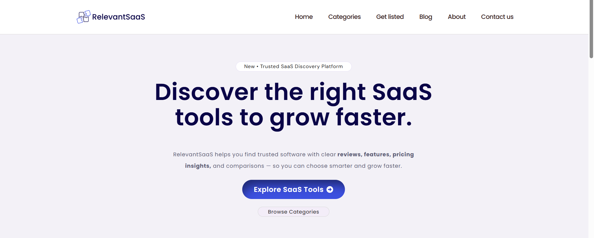 RelevantSaaS banner