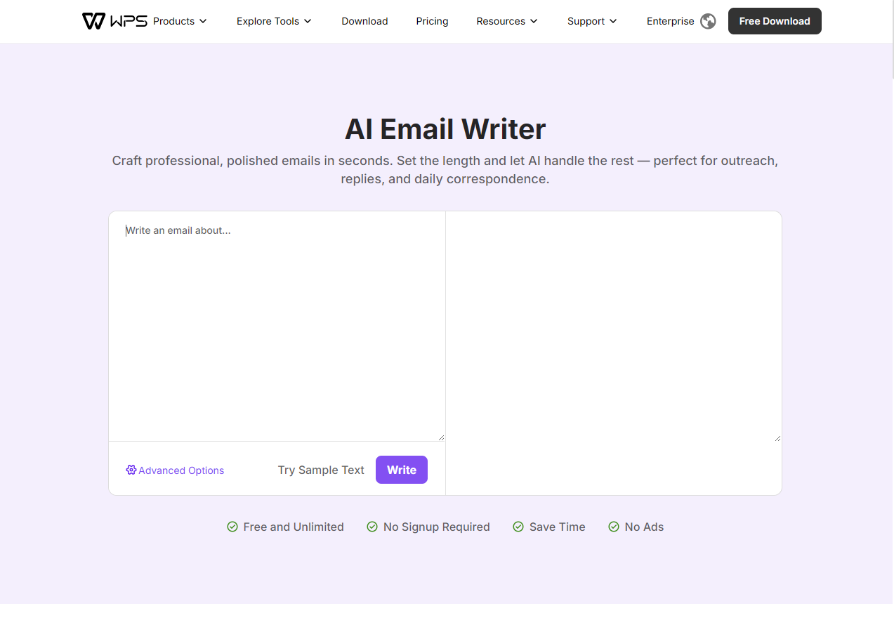 AI Email Writer
