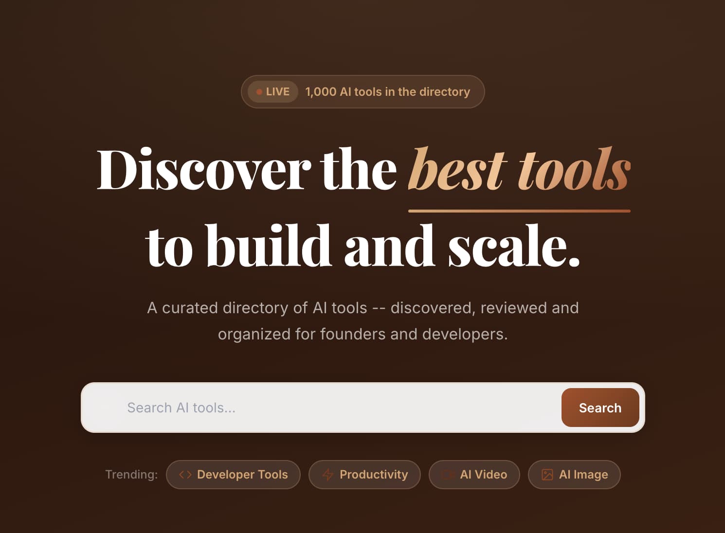 Directory for AI banner