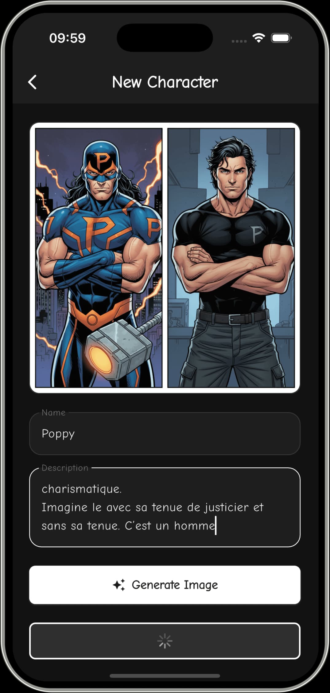 AI webtoon & comic maker banner