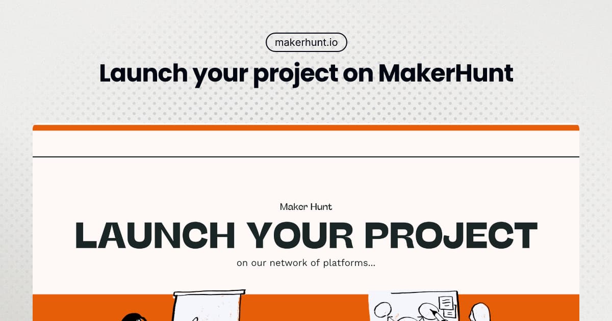 MakerHunt banner