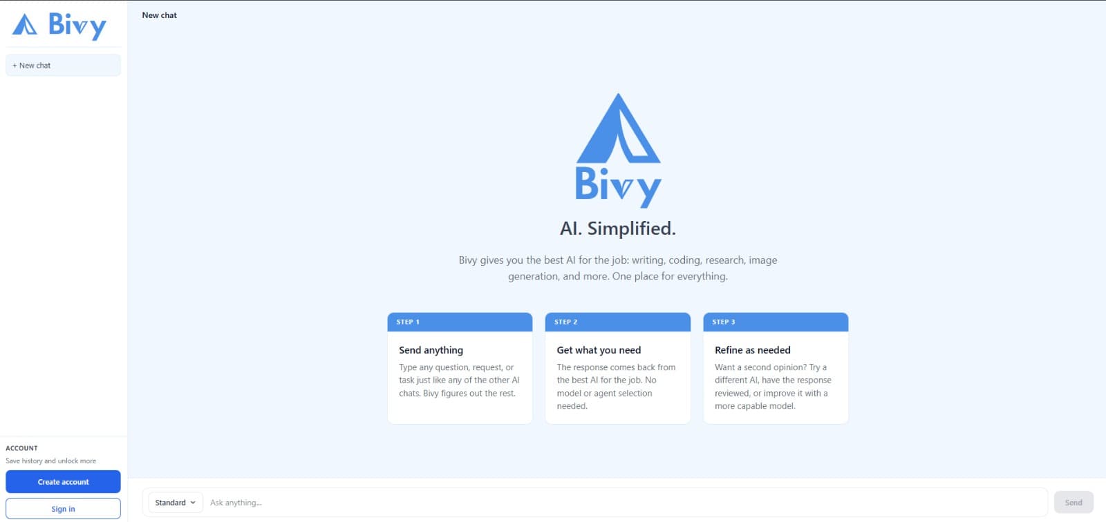Bivy banner